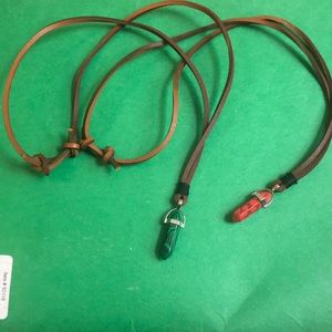 Handmade crystal necklaces